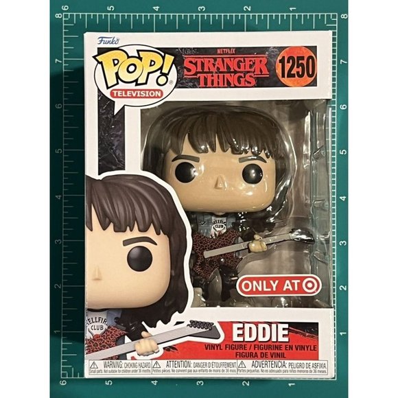 Funko Other - Stranger Things Eddie Munson With Guitar Funko Pop